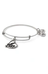 Alex And Ani Love Expandable Charm Bracelet In Silver