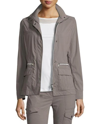 Anatomie Kenya 4-pocket Safari Jacket In Taupe