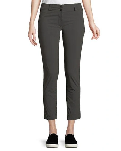 Anatomie Susan Ankle-zip Pants In Gray