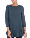 B Collection By Bobeau Brushed Tunic Top In Junebug