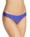 B.tempt'd By Wacoal B.bare Thong In Royal Blue