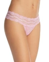 B.tempt'd By Wacoal 'lace Kiss' Thong In Pastel Lavender