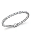 Bloomingdale's Princess-cut Diamond Tennis Bracelet In 14k White Gold, 10.20 Ct. T.w. - 100% Exclusive