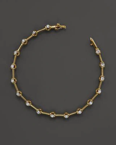 Bloomingdale's Diamond Station Bracelet In 14k Yellow Gold, 1.50 Ct. T.w. - 100% Exclusive