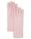 C By Bloomingdale's Ribbed Cashmere Gloves - 100% Exclusive In Pink
