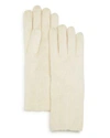 C By Bloomingdale's Ribbed Cashmere Gloves - 100% Exclusive In Ivory