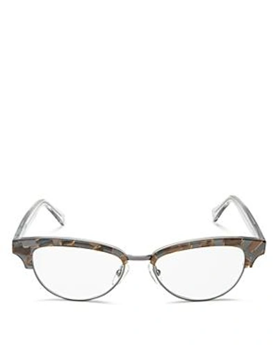 Corinne Mccormack Karli Rimless Reader Sunglasses, 52mm In Transparent Gray