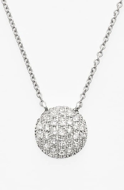 Dana Rebecca Designs 14k White Gold Lauren Joy Medium Necklace With Diamonds