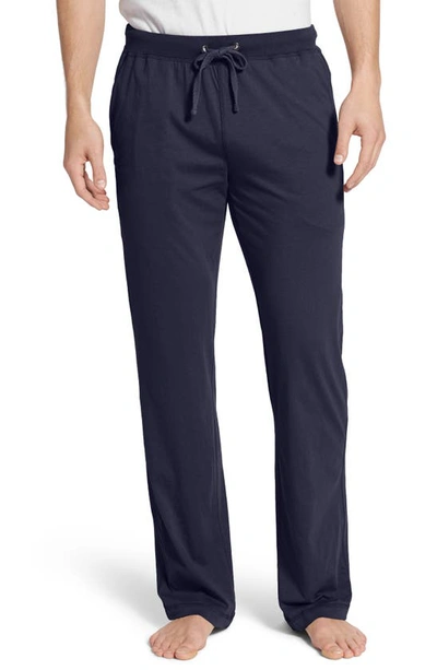 Daniel Buchler Peruvian Pima Lightweight Cotton Lounge Pants In Navy