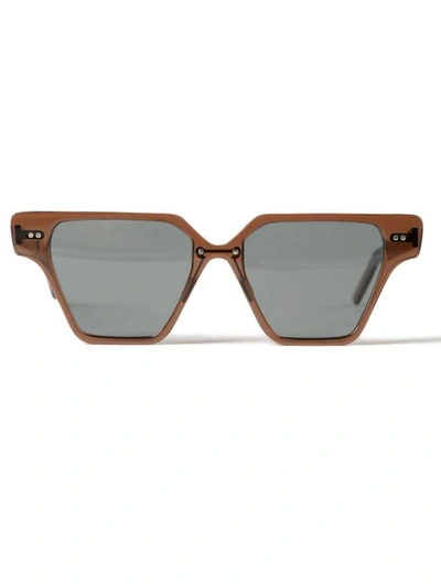 Delirious Square Frame Sunglasses In Caramel