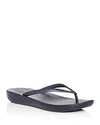 Fitflop Iqushion Flip Flop In Midnight Navy