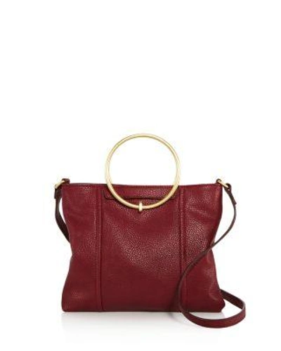 Foley And Corinna Ma Cherie Tyler Crossbody In Berry Red/gold