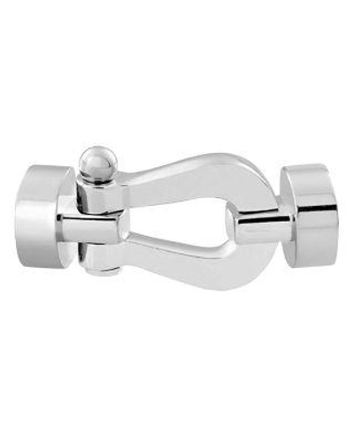Fred 18k White Gold Force 10 Medium Buckle