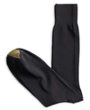 Gold Toe Men's 3-pack Dress Metropolitan Crew Socks In Black
