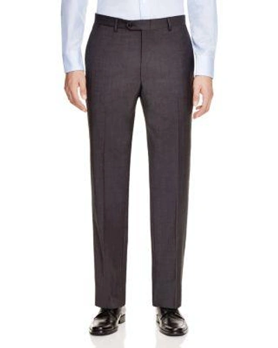Hart Schaffner Marx Hart Shaffner Marx Platinum Label Classic Fit Dress Pants - 100% Exclusive In Charcoal