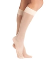 Hue Women's Sheer Knee High Trouser 2 Pack Socks In Black