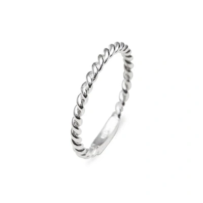Isabel Lennse Extra Thin Twisted Ring