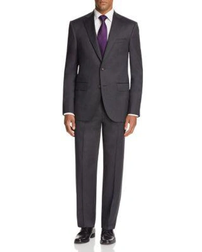 Jack Victor Basic Regular Fit Suit In Charcoal