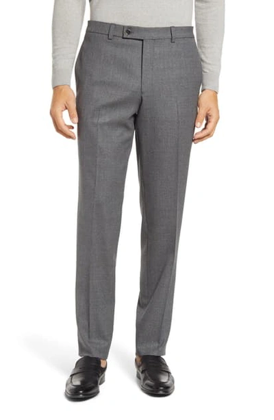 Jack Victor Pablo Marled Dress Pants In Grey