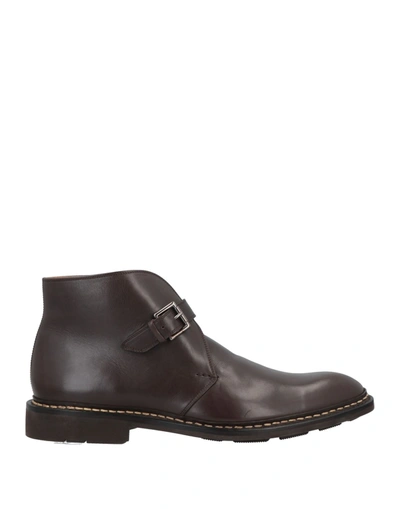 Ateliers Heschung Ankle Boots In Brown