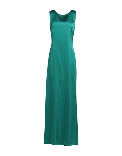Modern Mo. De. Rn Long Dresses In Emerald Green