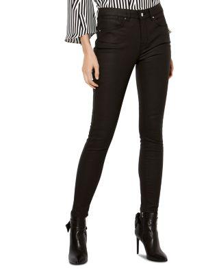 karen millen coated jeans