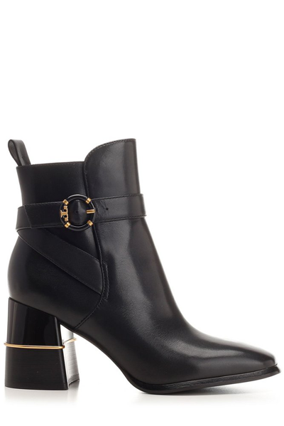 Tory Burch Women's  Black Leather Boots