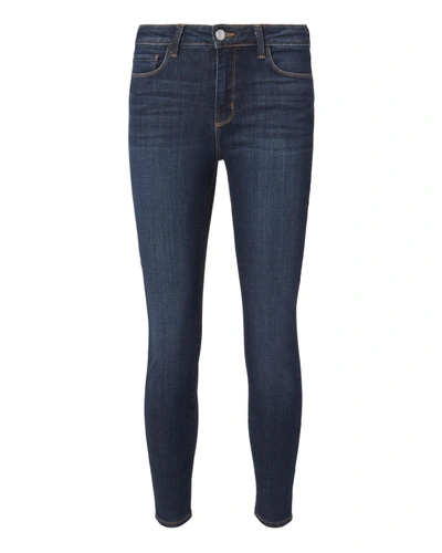 L Agence Denim Margot Prime Vintage High-rise Ankle Skinny Jeans Vintage Blue Denim