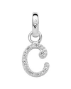 Links Of London Alphabet C Sterling Silver And Diamond Charm