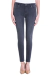 Liverpool Jeans Company Abby Stretch Skinny Jeans In Meteorite Gray