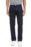 Mavi Zach Straight Fit Jeans In Rinse Portland In Deep Indigo Brooklyn