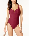 Miraclesuit Escape One-piece Allover Slimming Underwire Swimsuit Women's Swimsuit In Pompei Red