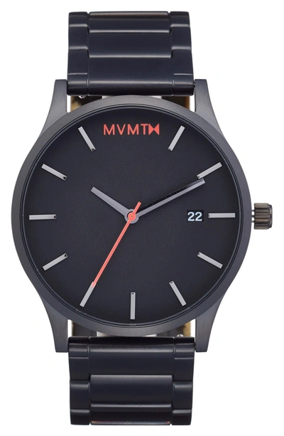 Mvmt Bracelet Watch, 45mm In Black/ Black