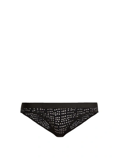 Negative Underwear Essaouira Mesh Briefs In Black