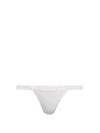 Negative Underwear Sieve Mesh Thong In White