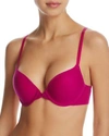 On Gossamer Bump It Up Push-up Bra In Berry