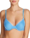 On Gossamer Underwire Convertible T-shirt Bra In Arctic Blue