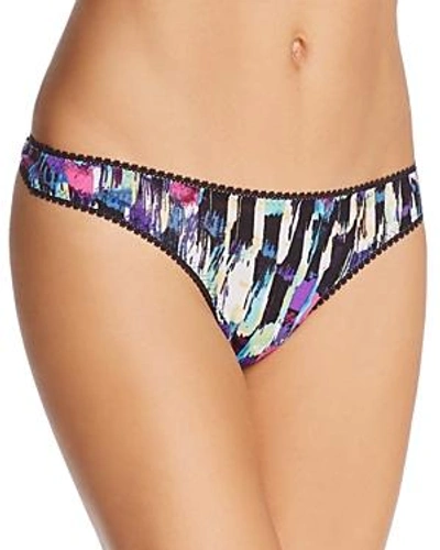 On Gossamer 'triple Twist' Mesh Thong In Movement