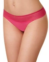 Passionata By Chantelle Cheeky Thong In Lipstick Red