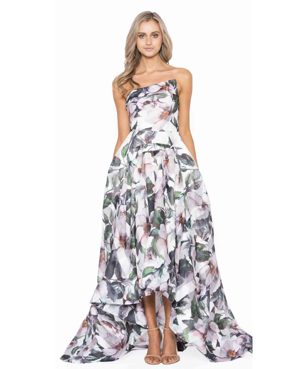 bariano ball gown