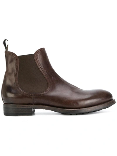 Project Twlv Classic Chelsea Boots - Brown