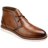 Thomas & Vine Keegan Wide Width Plain Toe Chukka Boot In Brown