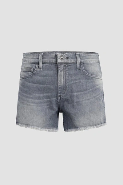 Hudson Jeans Gracie Mid-rise Short In Grey