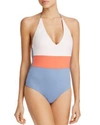 Tavik Chase One Piece Swimsuit In Pink Sorbet