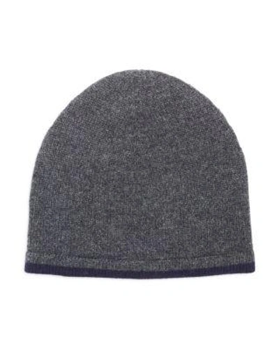 The Men's Store At Bloomingdale's Solid Cashmere Skull Cap - 100% Exclusive In Charcoal/navy