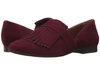 G.h. Bass & Co. 'harlow' Kiltie Leather Loafer In Wine Suede