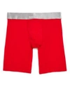 Tommy John Second Skin Boxer Briefs In Revolution Red