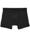 Tommy John Men's Second Skin Trunks In Black