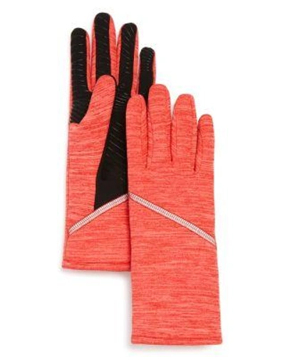 U/r Active Stretch Tech Gloves In Coral