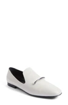 Via Spiga Women's Tallis Leather Loafers In Milk Leather